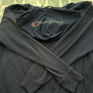 Men’s  Size M Champion “hoodie” (raincoat materials on top)